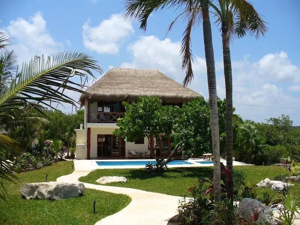 Villa Tankah Sunrise Sanctuary - Reef & Oceanfront à Tulum Mexique
